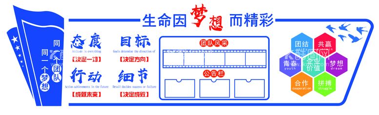 编号：76240310041439445381【酷图网】源文件下载-企业文化墙