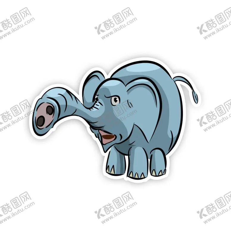 编号：65388202041428267068【酷图网】源文件下载-卡通大象动物生物动物园玩具.