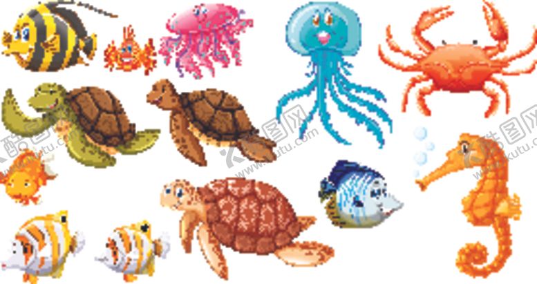 编号：94590209190515269349【酷图网】源文件下载-卡通鱼