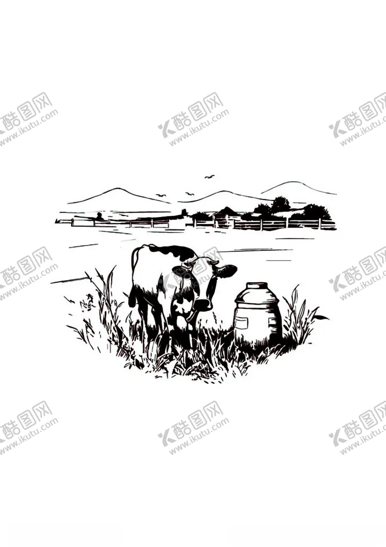 编号：18837505240129077386【酷图网】源文件下载-田园牧场景象
