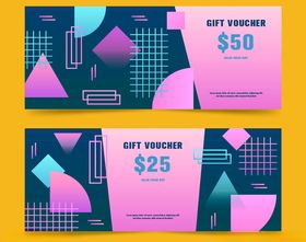 促销优惠券设计模板