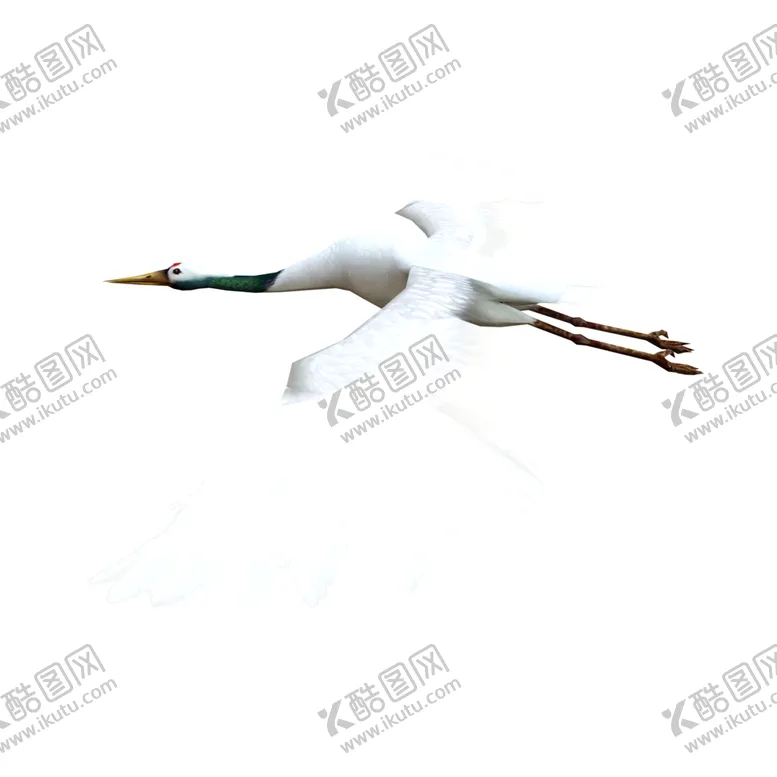 编号：45835104171950468624【酷图网】源文件下载-中国风仙鹤丹顶鹤古风古典元素图