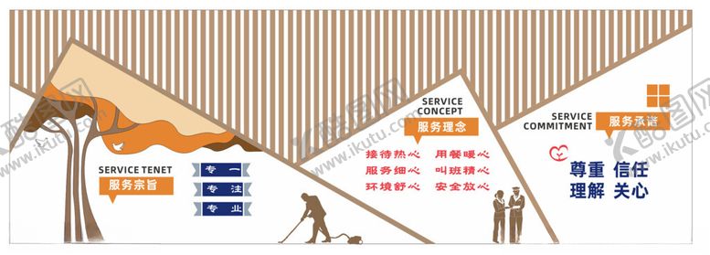 编号：81943102172111185903【酷图网】源文件下载-服务墙