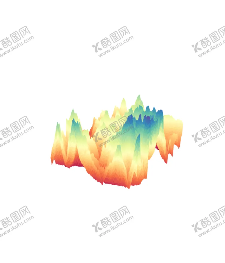 编号：48661303270310557044【酷图网】源文件下载-抽象山峰