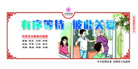 创建文明城市文明秩序围挡