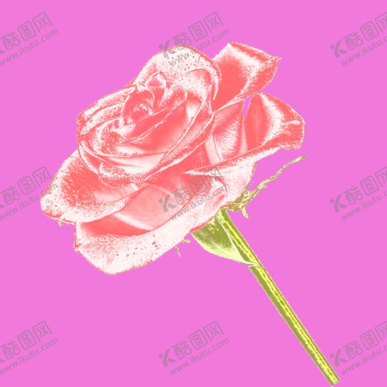 编号：60914109182324218995【酷图网】源文件下载-花水晶粉色玫瑰玻璃