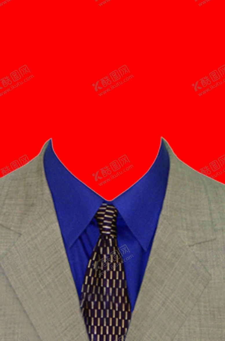 编号：55083909280836223599【酷图网】源文件下载-男士西装证件照