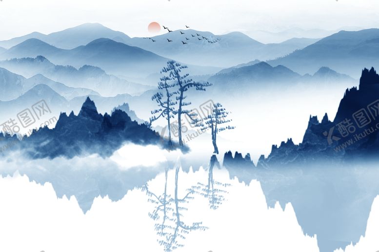 编号：19951909250208595709【酷图网】源文件下载-山水画