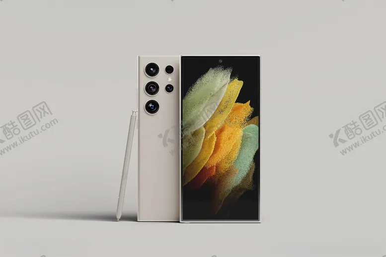 编号：28944304031952128652【酷图网】源文件下载-现代简约风格白色智能手机样机