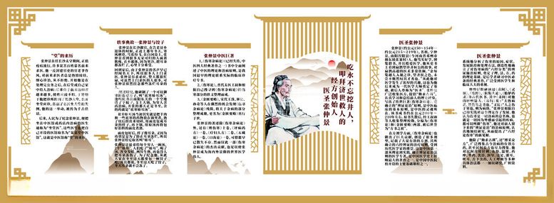 编号：98719612201130027486【酷图网】源文件下载-中医文化墙