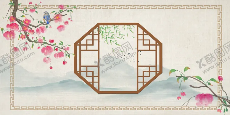 编号：61982409290734585981【酷图网】源文件下载-花鸟画