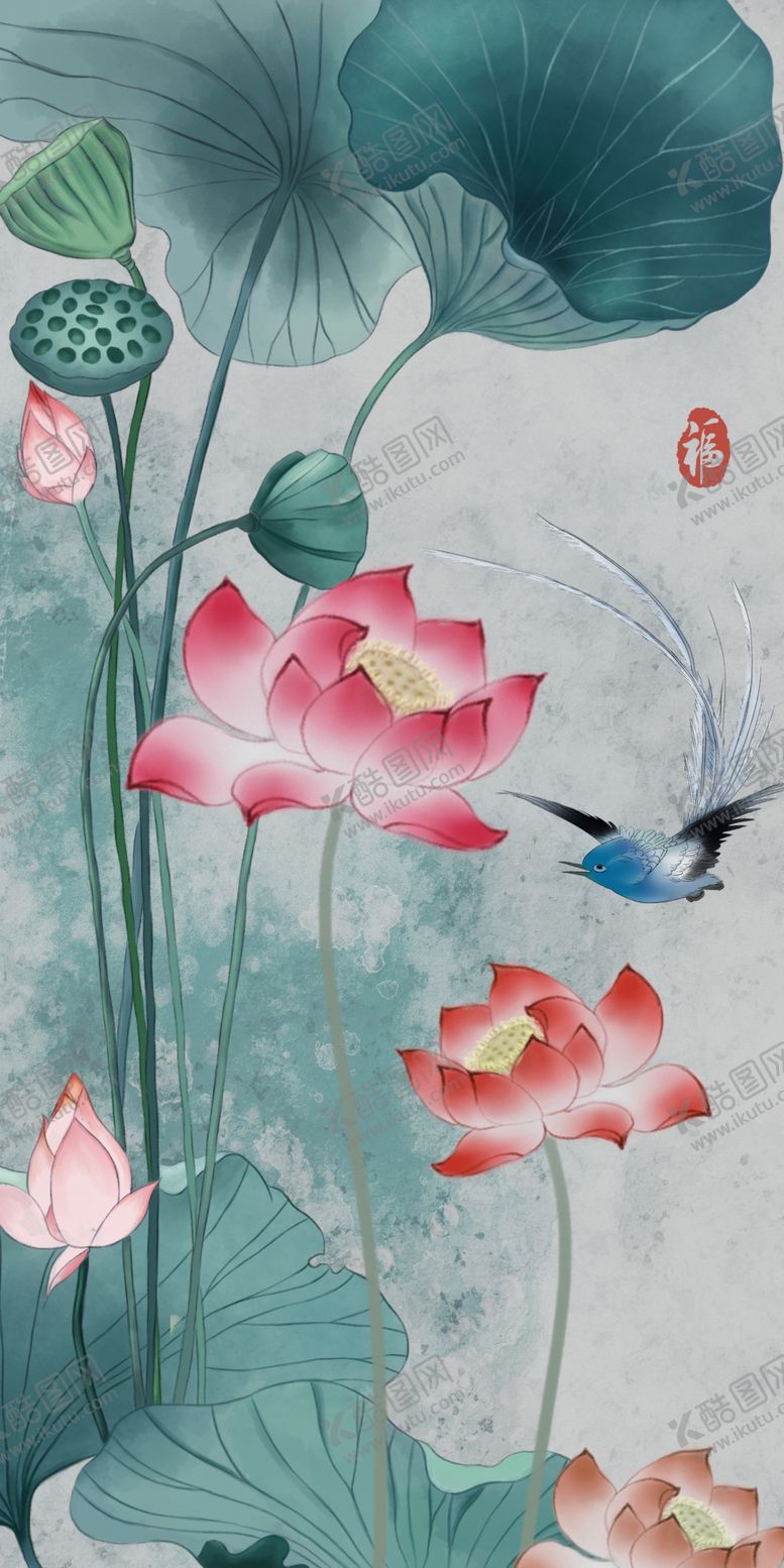 编号：68951309200522319448【酷图网】源文件下载-中国风装饰画
