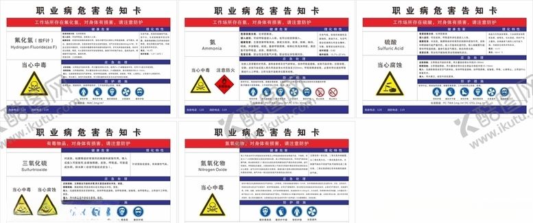 编号：86101009271717476195【酷图网】源文件下载-职业危害周知卡