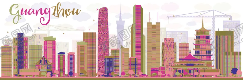 编号：90142309141034362746【酷图网】源文件下载-广州地标