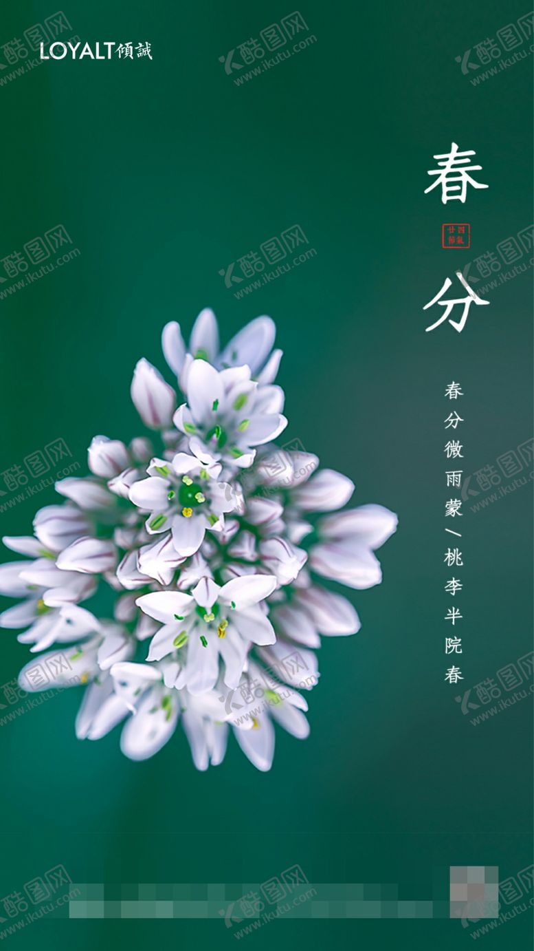 编号：87865710302152419044【酷图网】源文件下载-绿色清新春分海报