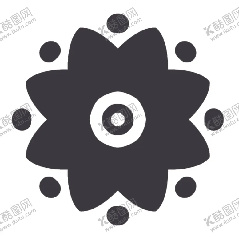 编号：20230907090354461179【酷图网】源文件下载-黑白简约花纹图案设计