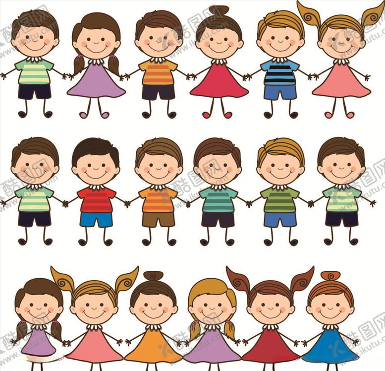 编号：76031610051426468516【酷图网】源文件下载-矢量卡通儿童素材