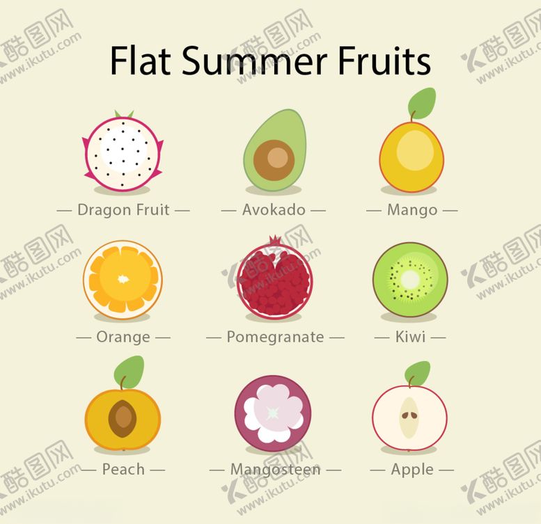 编号：92739110030057264541【酷图网】源文件下载-水果蔬菜