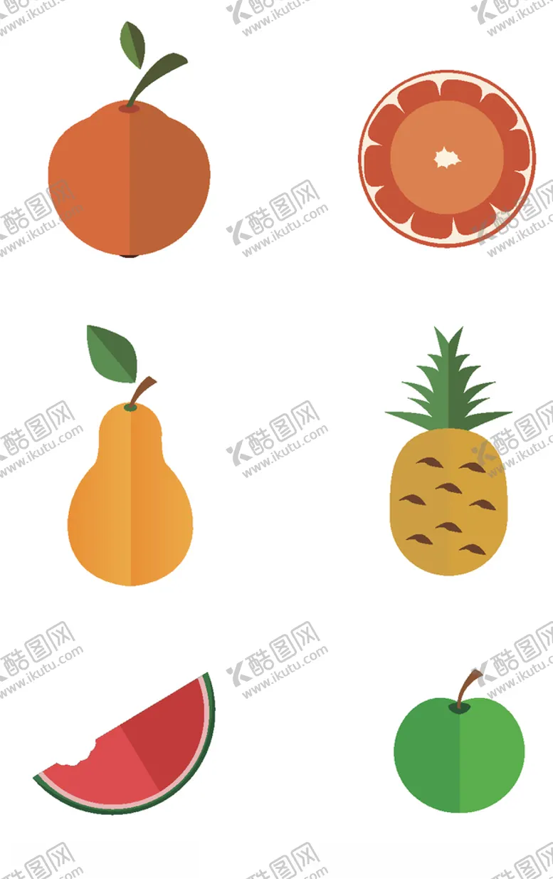 编号：75705806232143337654【酷图网】源文件下载-水果简图标