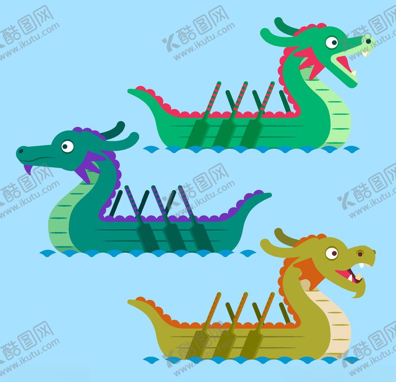 编号：37251506142321094426【酷图网】源文件下载-龙舟