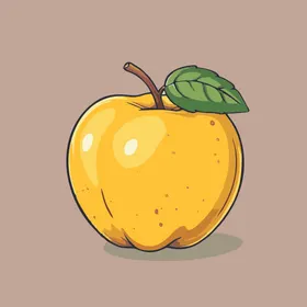 卡通苹果 手绘水果 设计 矢量