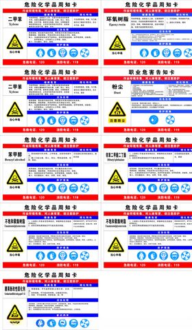 危险化学品告知卡