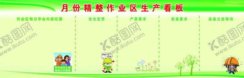 编号：99816105121706224457【酷图网】源文件下载-生产看板