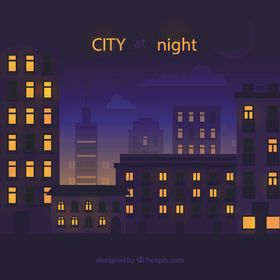 时尚都市夜晚