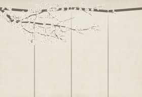梅花中国工笔画古典卉国画古典山水画