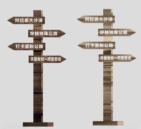 指示牌