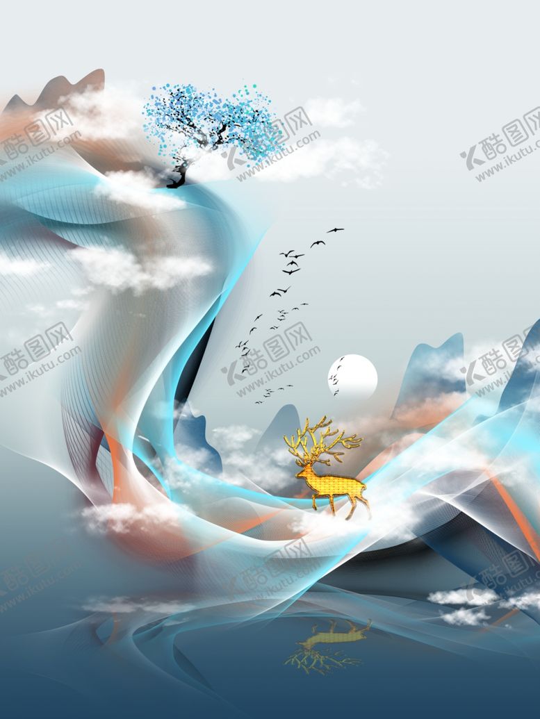 编号：73986510170851538607【酷图网】源文件下载-中国风装饰画
