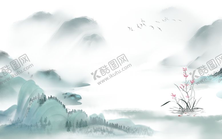编号：10385802161231278854【酷图网】源文件下载-水墨画