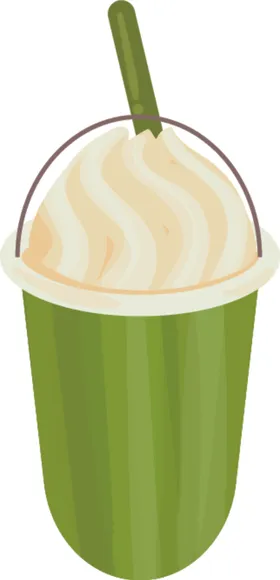 抹茶甜点矢量图绿色卡通相关
