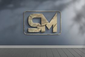 logo样机办公信纸背景墙品牌提案VI模板