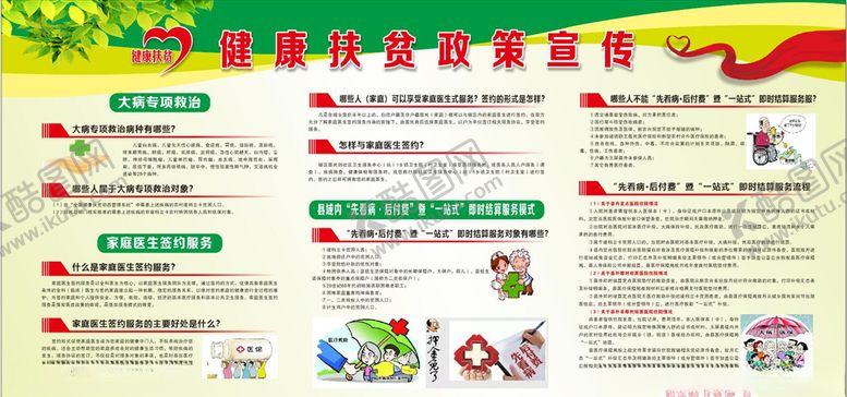 编号：12701410290249535181【酷图网】源文件下载-健康扶贫政策
