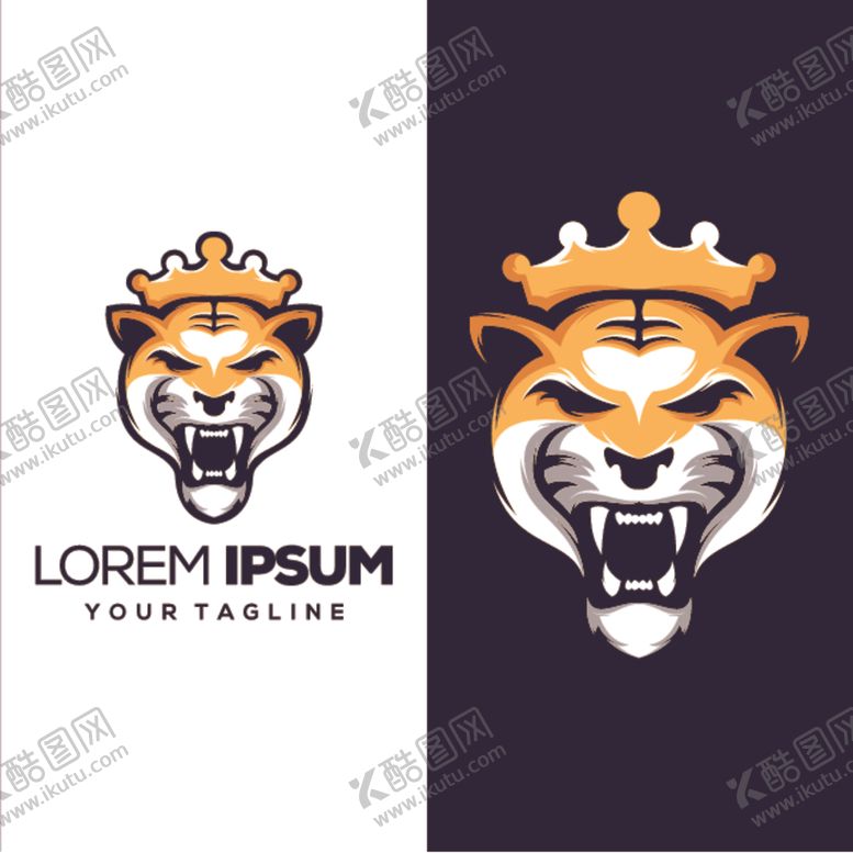 编号：89837710292206508796【酷图网】源文件下载-戴皇冠的动物