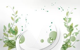 简约时尚花卉背景图片