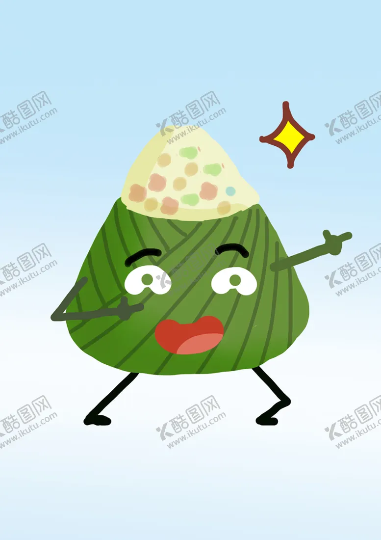 编号：53746009230520362710【酷图网】源文件下载-卡通粽子