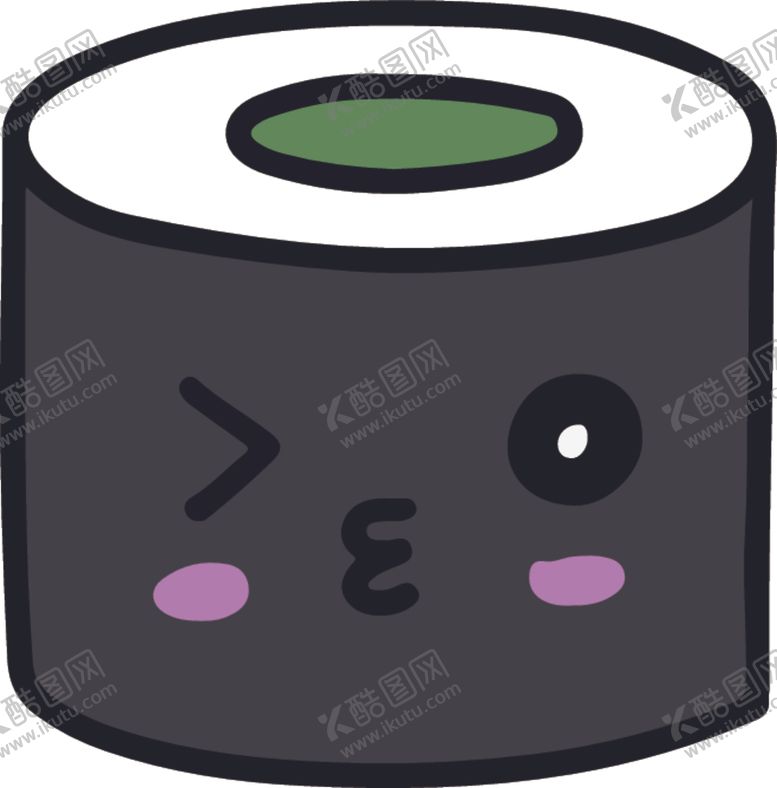 编号：13383410100139297779【酷图网】源文件下载-卡哇伊美食