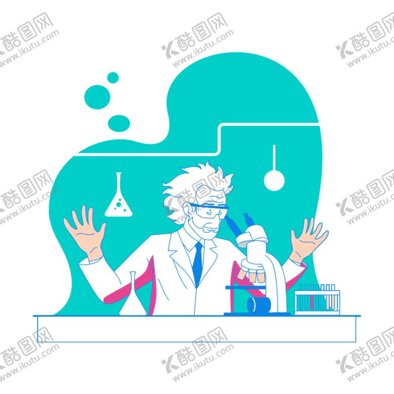 编号：12682001131355099766【酷图网】源文件下载-科学家