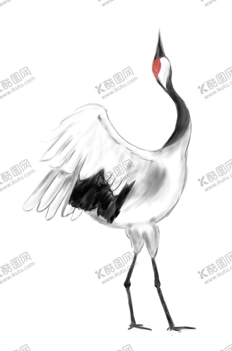 编号：62228005021600486696【酷图网】源文件下载-仙鹤元素