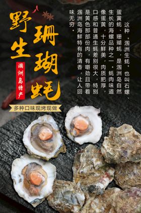 生蚝海报