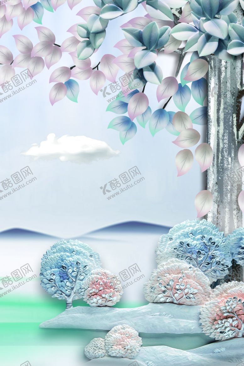 编号：65552807042059252572【酷图网】源文件下载-创意国潮装饰画图片