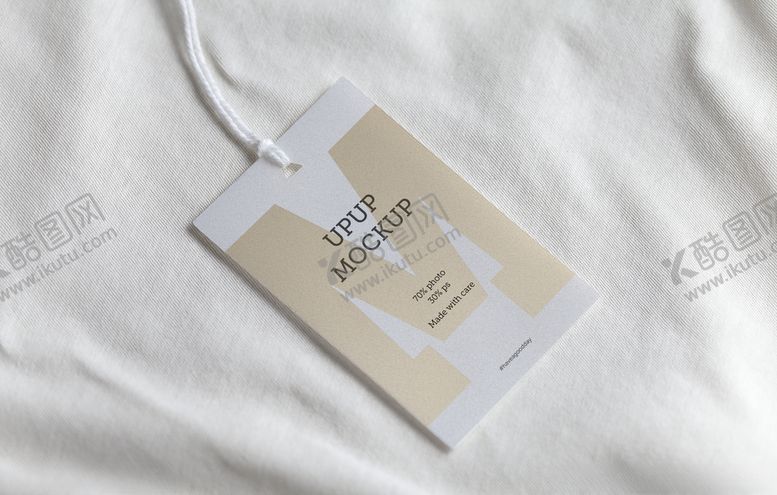编号：93872009281811553234【酷图网】源文件下载-服装吊牌标签样机