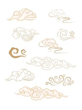 祥云传统纹高档吉