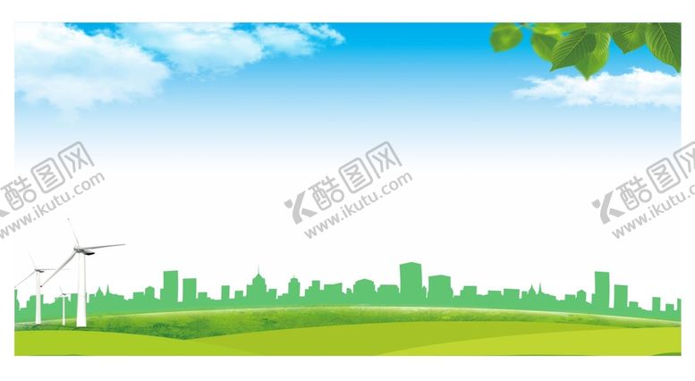 编号：30932010180057275954【酷图网】源文件下载-春天绿色城市草地展板背景
