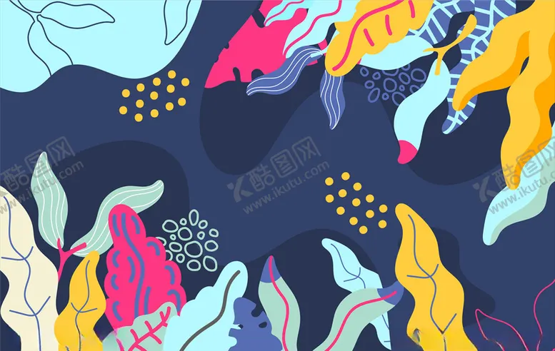 编号：56593406290935545660【酷图网】源文件下载-树叶背景