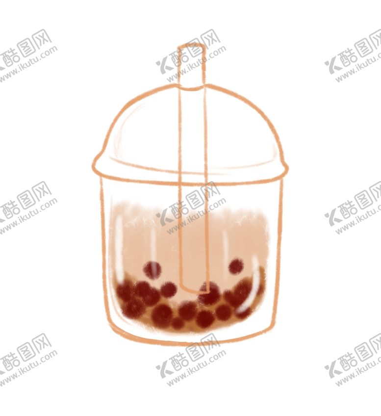 编号：96768004170055337758【酷图网】源文件下载-可爱手绘奶茶