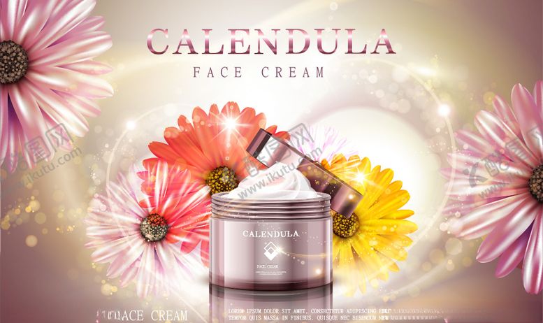 编号：54810109191326571963【酷图网】源文件下载-护肤品广告
