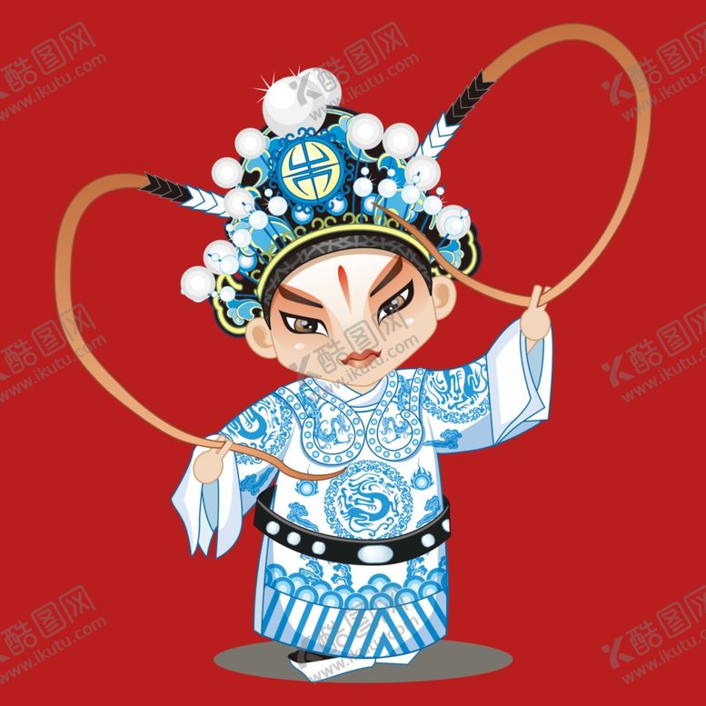 编号：71494001150115034689【酷图网】源文件下载-手绘京剧人物